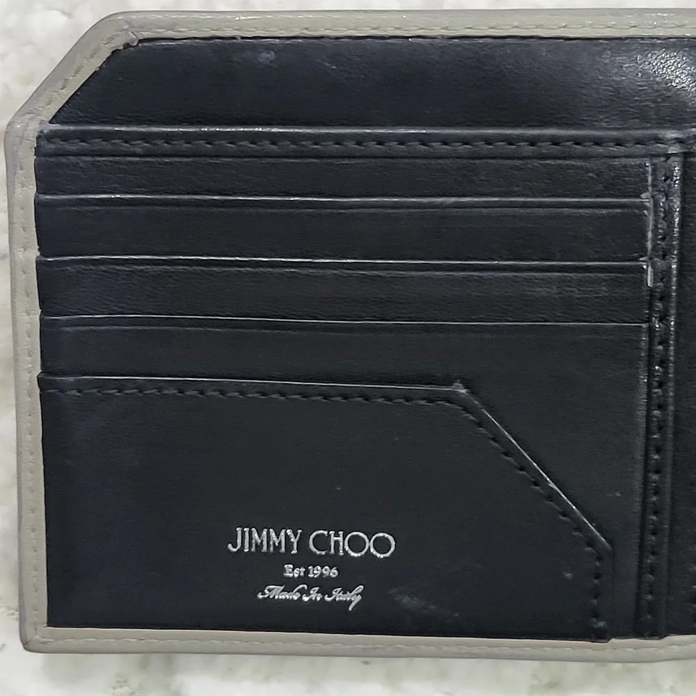 Jimmy Choo Albany wallet with mixed stars..Authentic